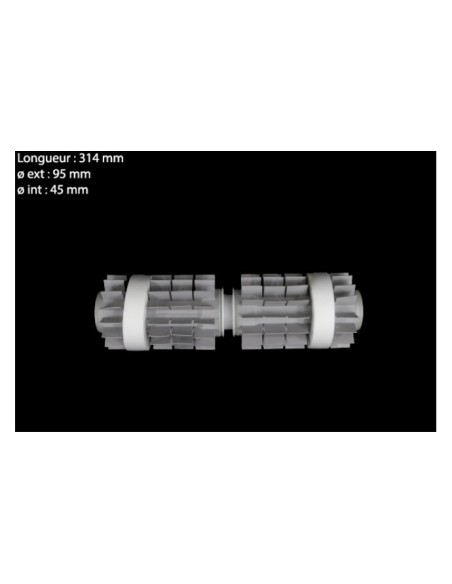 Rouleau brosse AR Zenit Maytronics 9995548-ASSY | Robot Dolphin