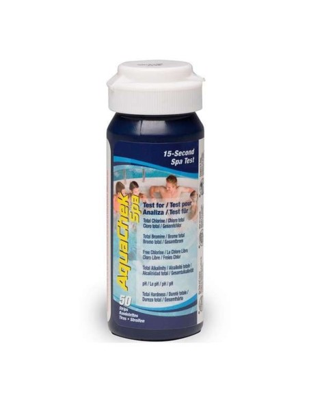 Bandelettes d'Analyse Aquachek SPA: 6 en 1