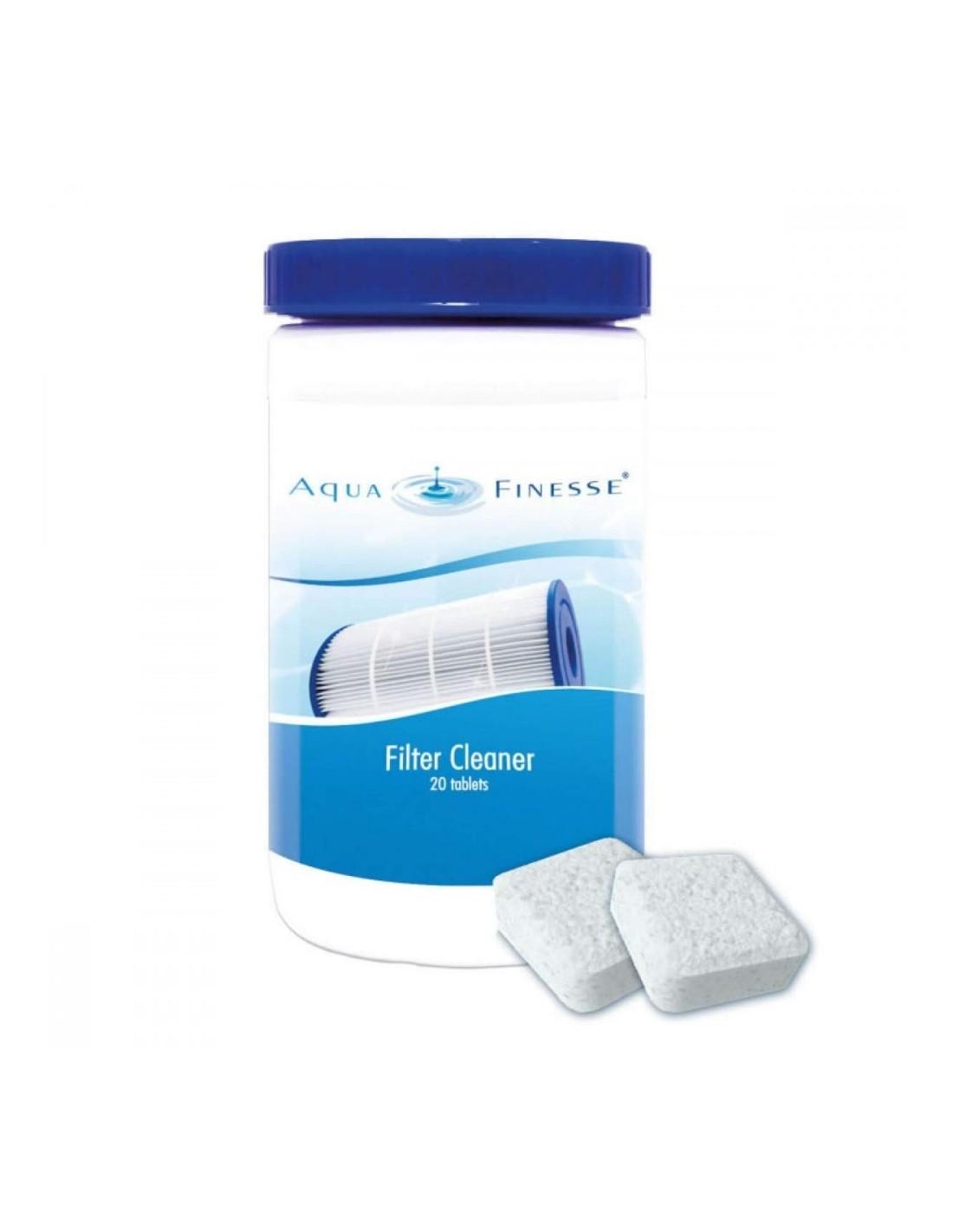 Filter clean - Nettoyant filtre cartouche piscine et spa - AquaFinesse -  AquaFinesse