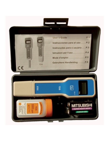 Elektrische zoutmeter voor zwembaden