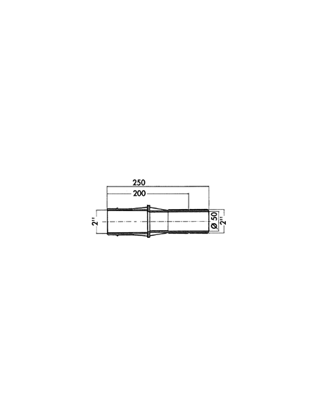 Traversée de paroi Hayward 3350