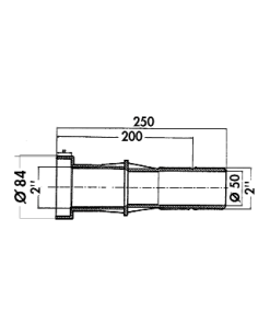 Traversée de paroi Hayward liner 3352 2