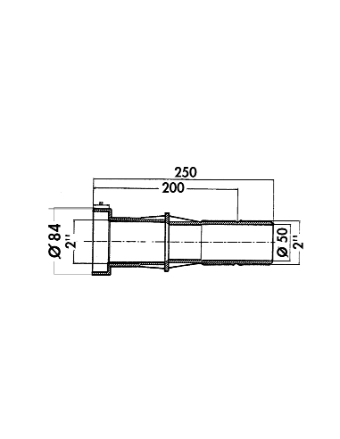Traversée de paroi Hayward liner 3352