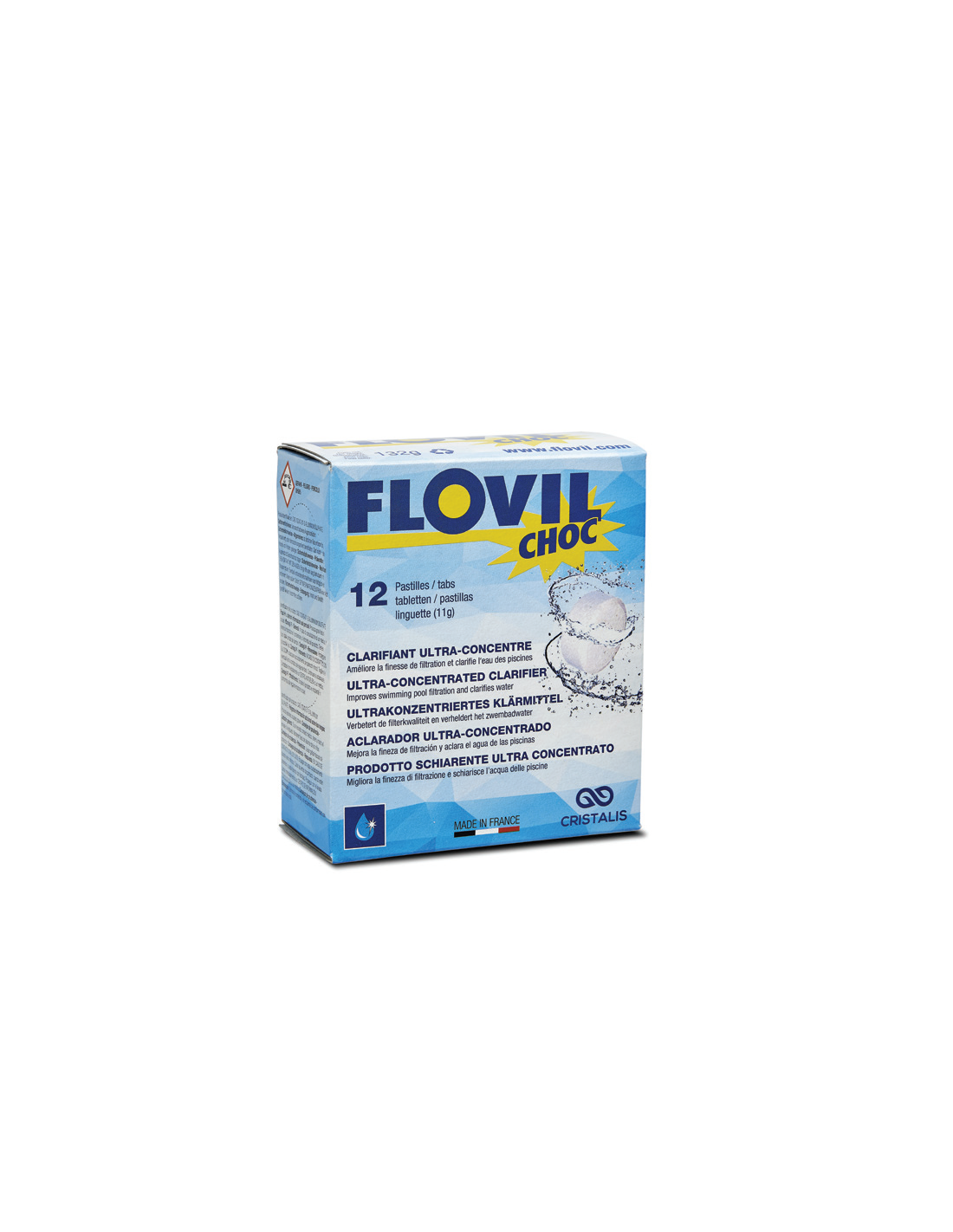 Flovil Choc Clarifiant 12 tabs