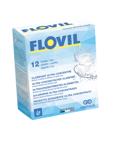 Klaringsmiddel - Flovil 12 x 11g