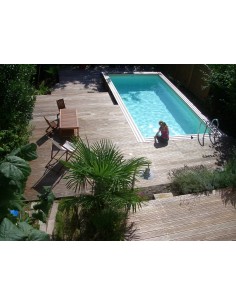Houten rechthoekige zwembad Mister-Wood 300 X 500 X 130 cm 2