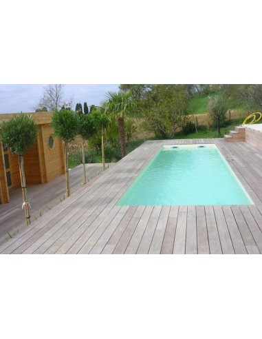 Houten rechthoekige zwembad Mister-Wood 300 X 500 X 130 cm