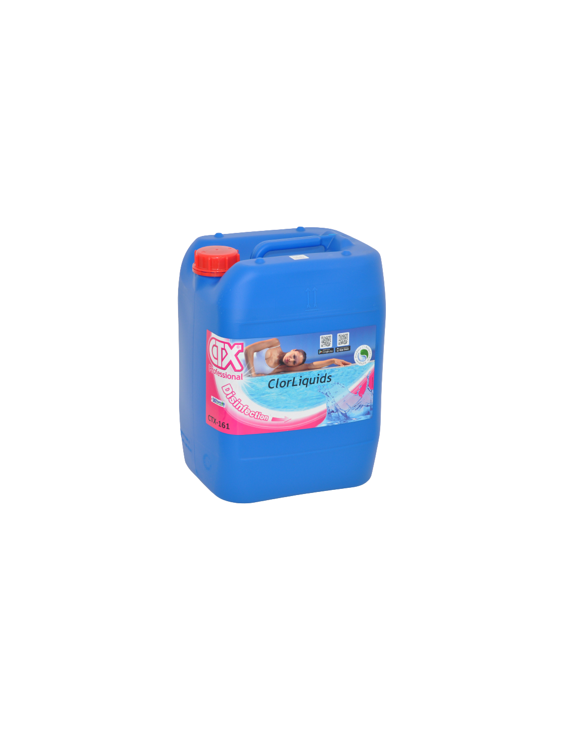 Chlore liquide piscine 36° 20l Cash Piscines