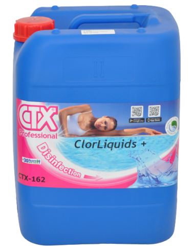 Chlore Liquide Anti Tartre - 20 L CTX-162