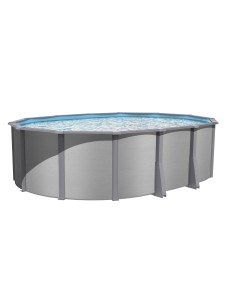 Piscine en acier Pacific ovale 3,70 x 6,20 x 1,32m