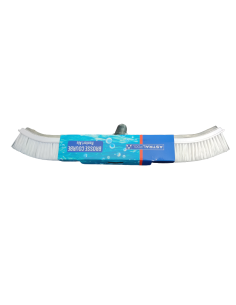 Brosse courbe renfort aluminium 450 mm 2