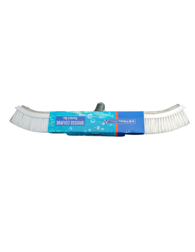 Brosse courbe renfort aluminium 450 mm