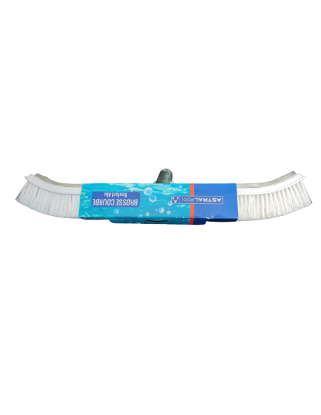 Brosse courbe renfort aluminium 450 mm