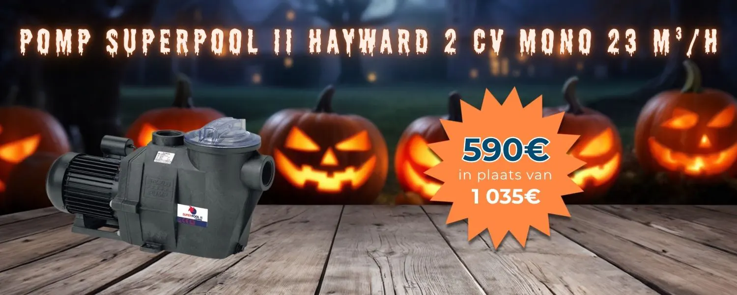 POMPE SUPERPOOL II HAYWARD 2 CV MONO