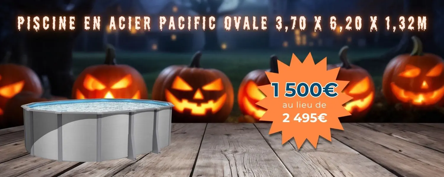 Piscine en acier Pacific ovale
